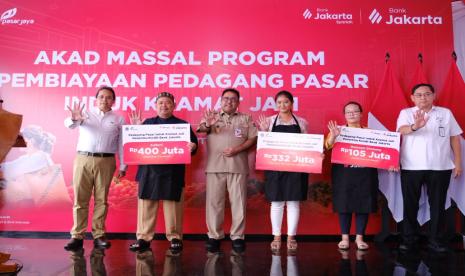 Ribuan Pedagang Pasar Jakarta Dapat Suntikan Modal Rp326 Miliar dari Bank Daerah